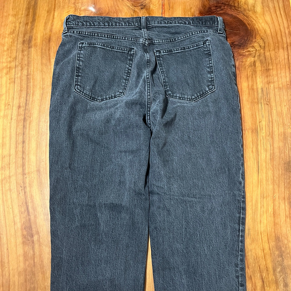 Abercrombie & Fitch 90's Straight Jeans Ultra High rise 34 18r Denim KK29 - Picture 7 of 7